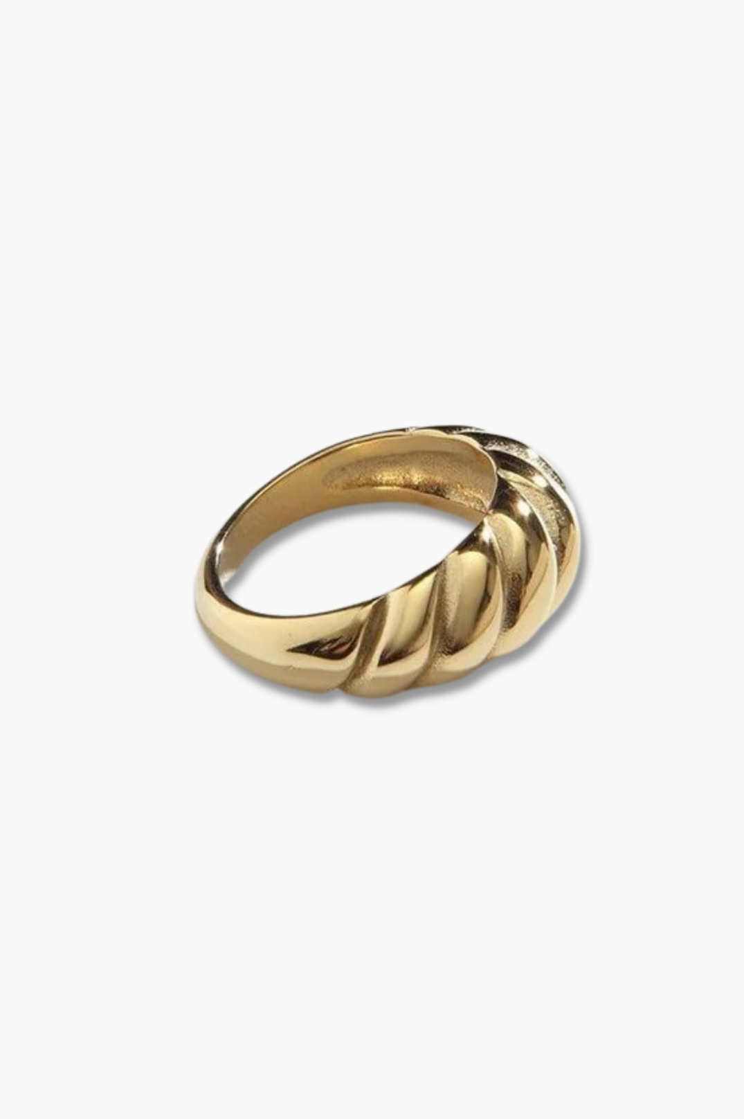 French Twist Ring Gold