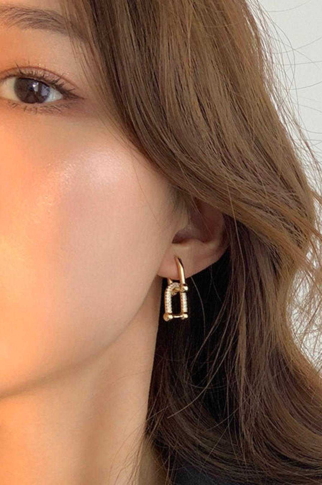 New York Pave Earrings