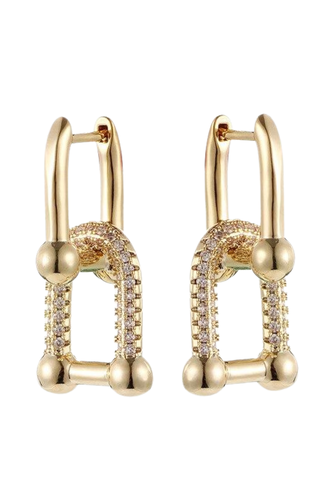 New York Pave Earrings