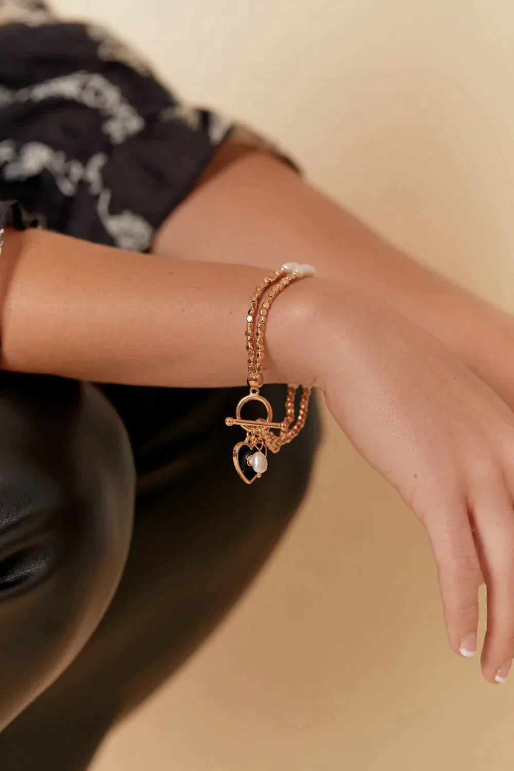 Milan Love Bracelet Gold