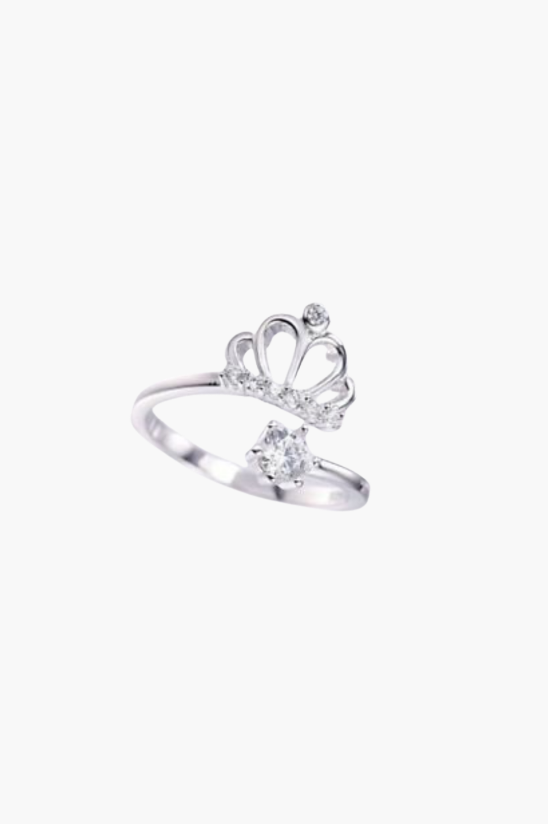 Crown Ring Sterling Silver