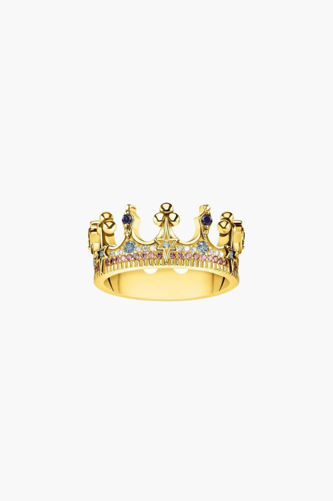 Enchanted Gem Crown Ring